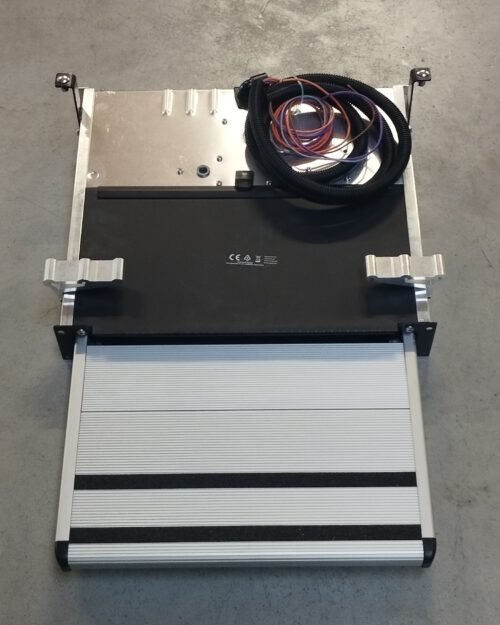 Elektrische Trittstufe Thule Slide-Out Step V19 12V Ducato, Jumper, Boxer 400 aluminium - B-Ware!